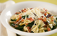 Baby Spinach and Bow Ties Baby Spinach and Bow Ties